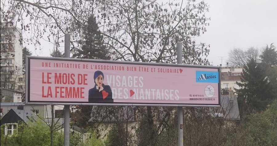 Nantes : la mairie socialiste célèbre “le mois de la femme” en faisant la promotion du voile islamique