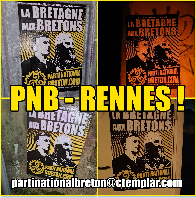 Rennes, Redon, Cap Sizun, Fougères : le PNB sur les murs !