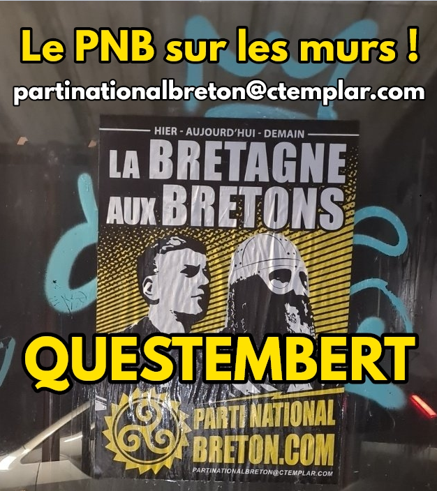 Action d’affirmation nationale à Questembert !