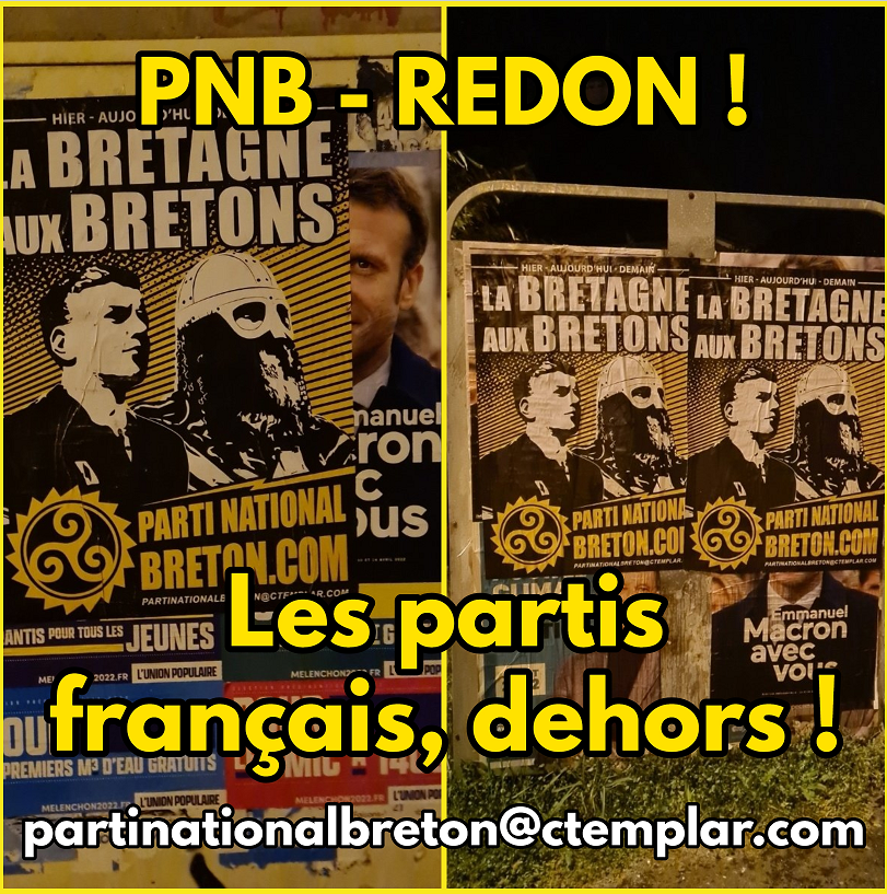 Action d’affirmation nationale bretonne à Fougères, Vitré, Redon !