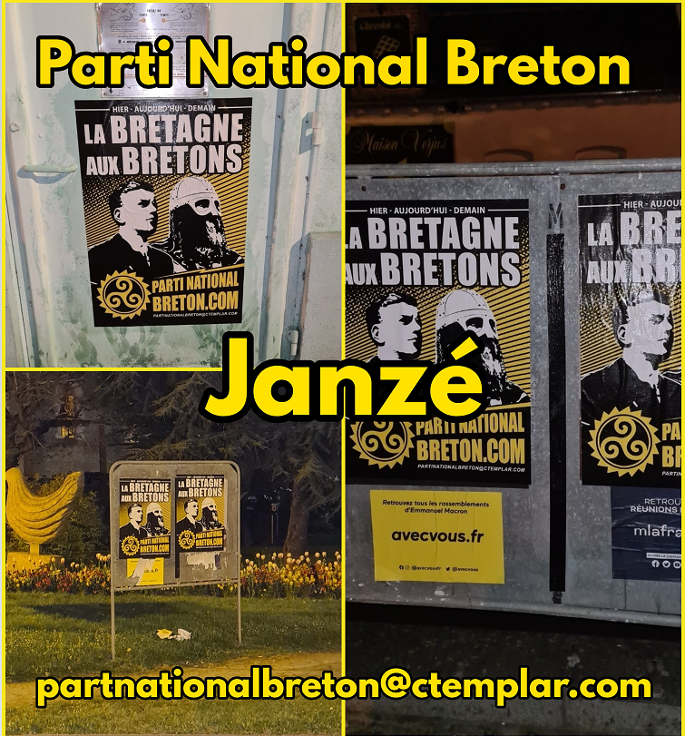 Le Parti National Breton sur le terrain à Janzé !