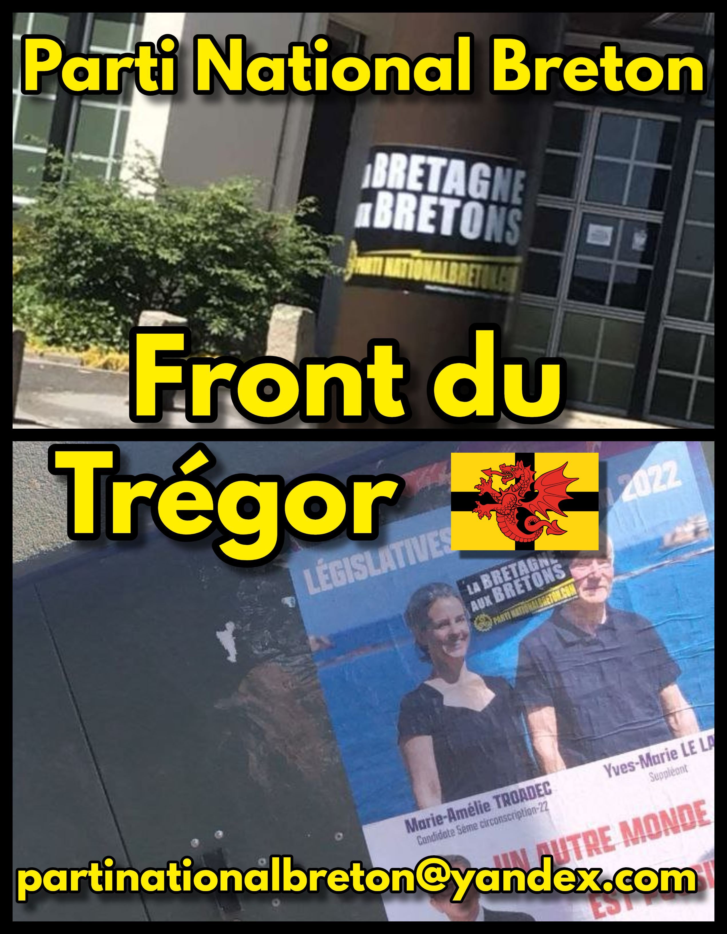 Trégor : le Parti National Breton déploie sa présence sur le terrain !