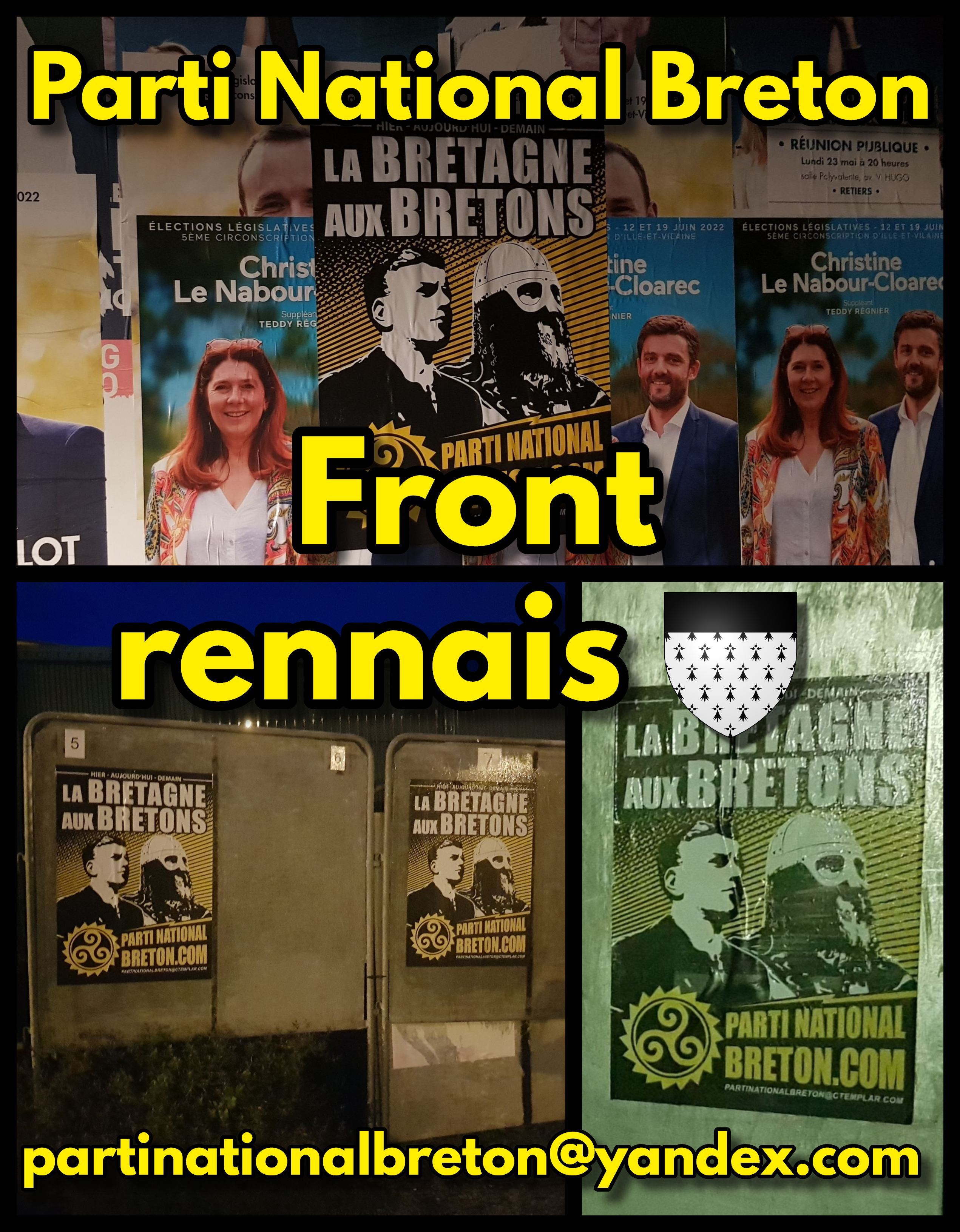 Action d’affirmation nationale bretonne dans le Pays Rennais !
