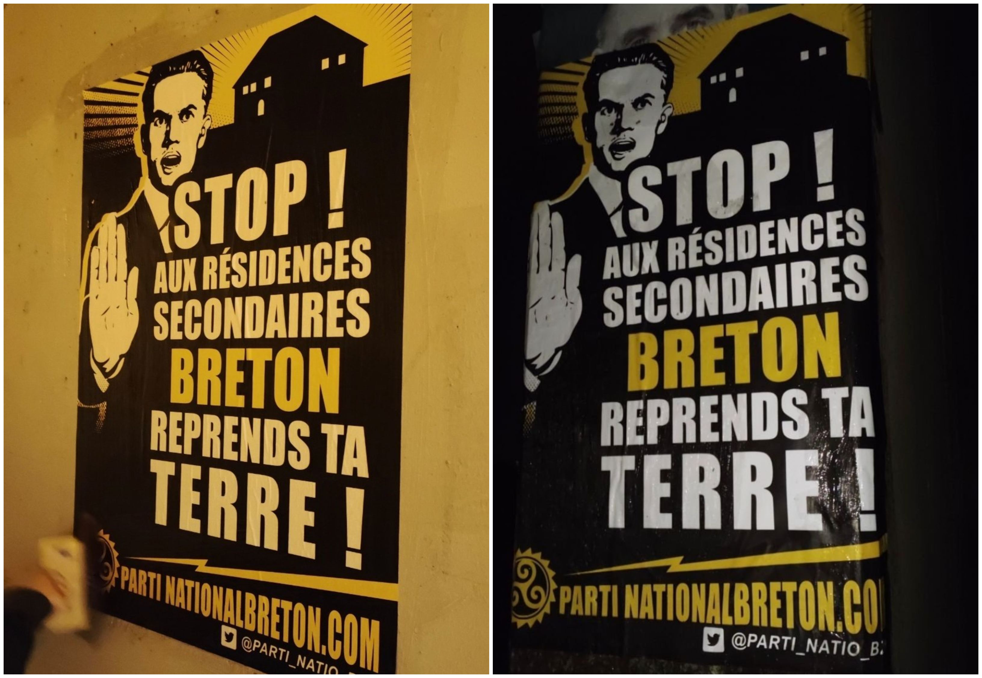 “STOP aux résidences secondaires, Breton reprends ta terre !” : la nouvelle campagne du PNB pour l’exclusivité bretonne au logement est lancée !