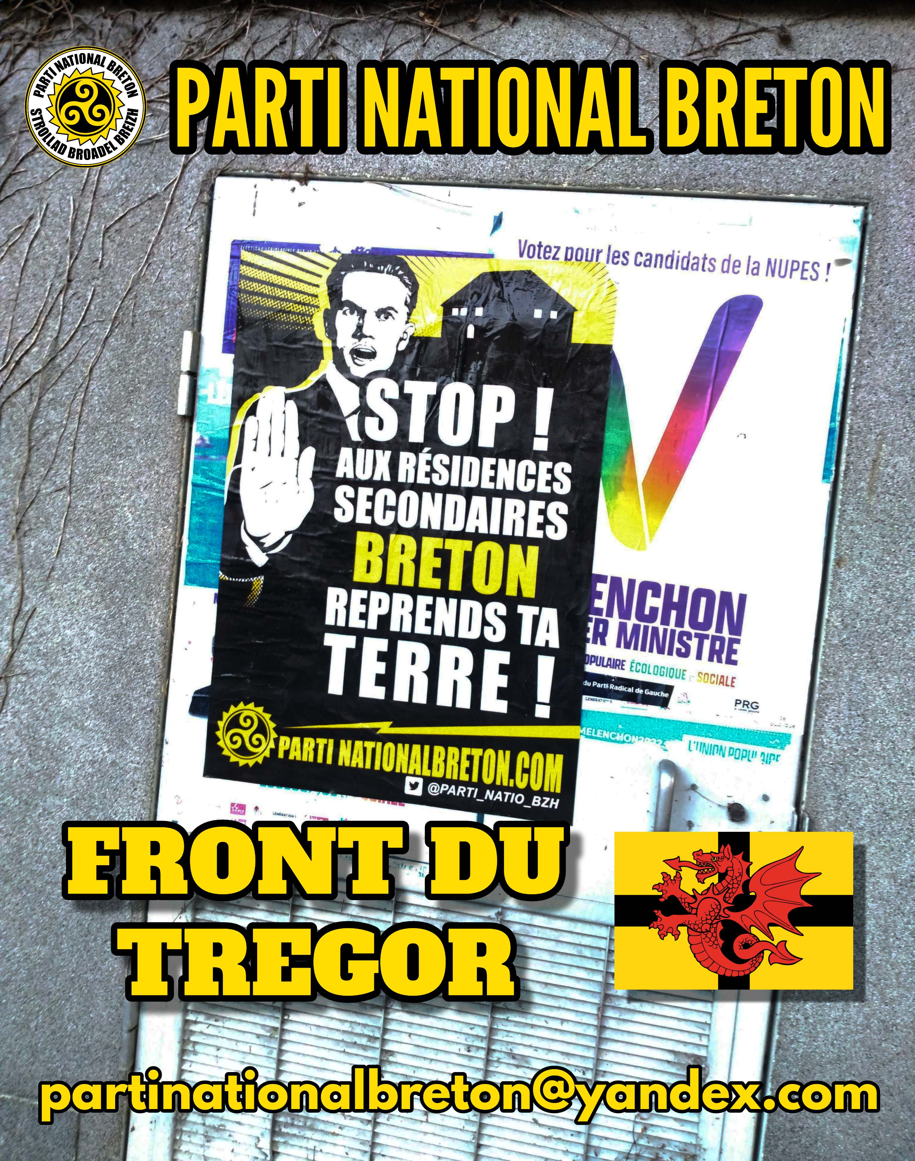 Résidences secondaires dans le Trégor : le Parti National Breton dit au colonisateur français de dégager !
