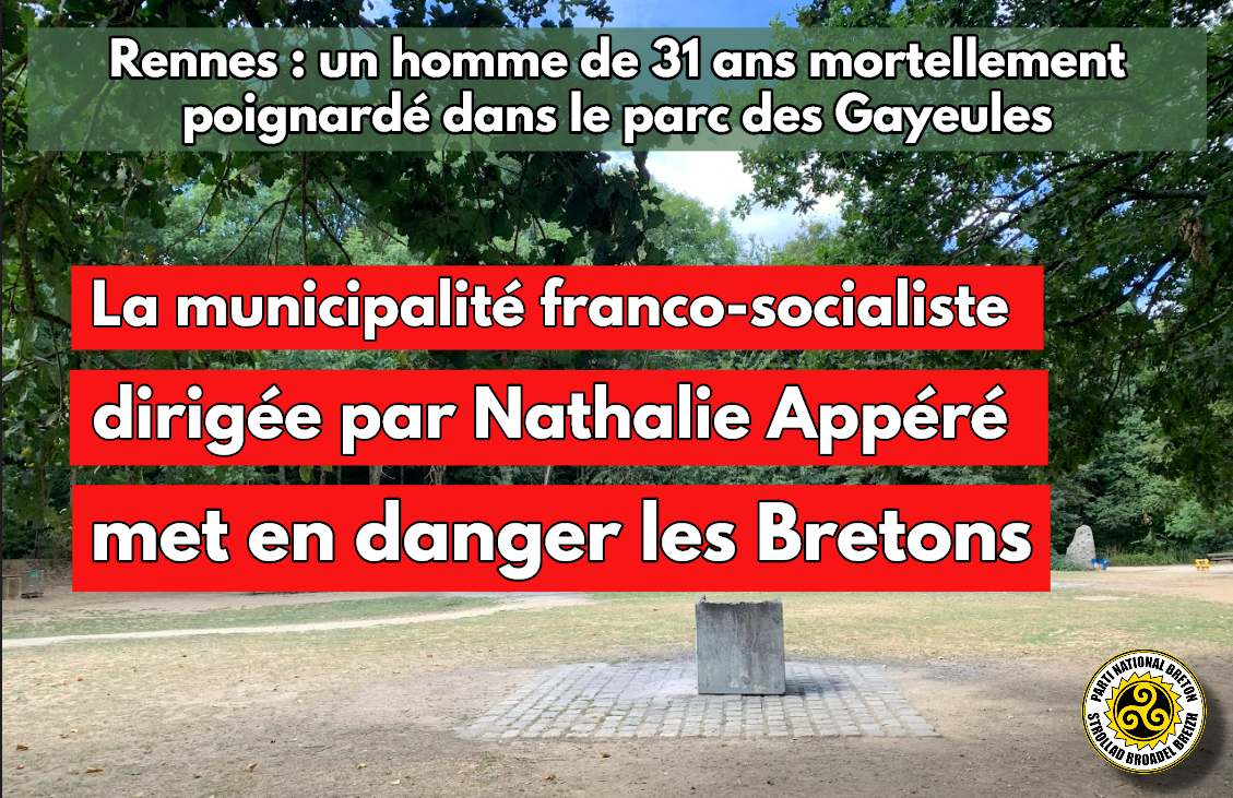 Barbarie ordinaire à Rennes : un homme de 31 ans mortellement poignardé dans le parc des Gayeulles