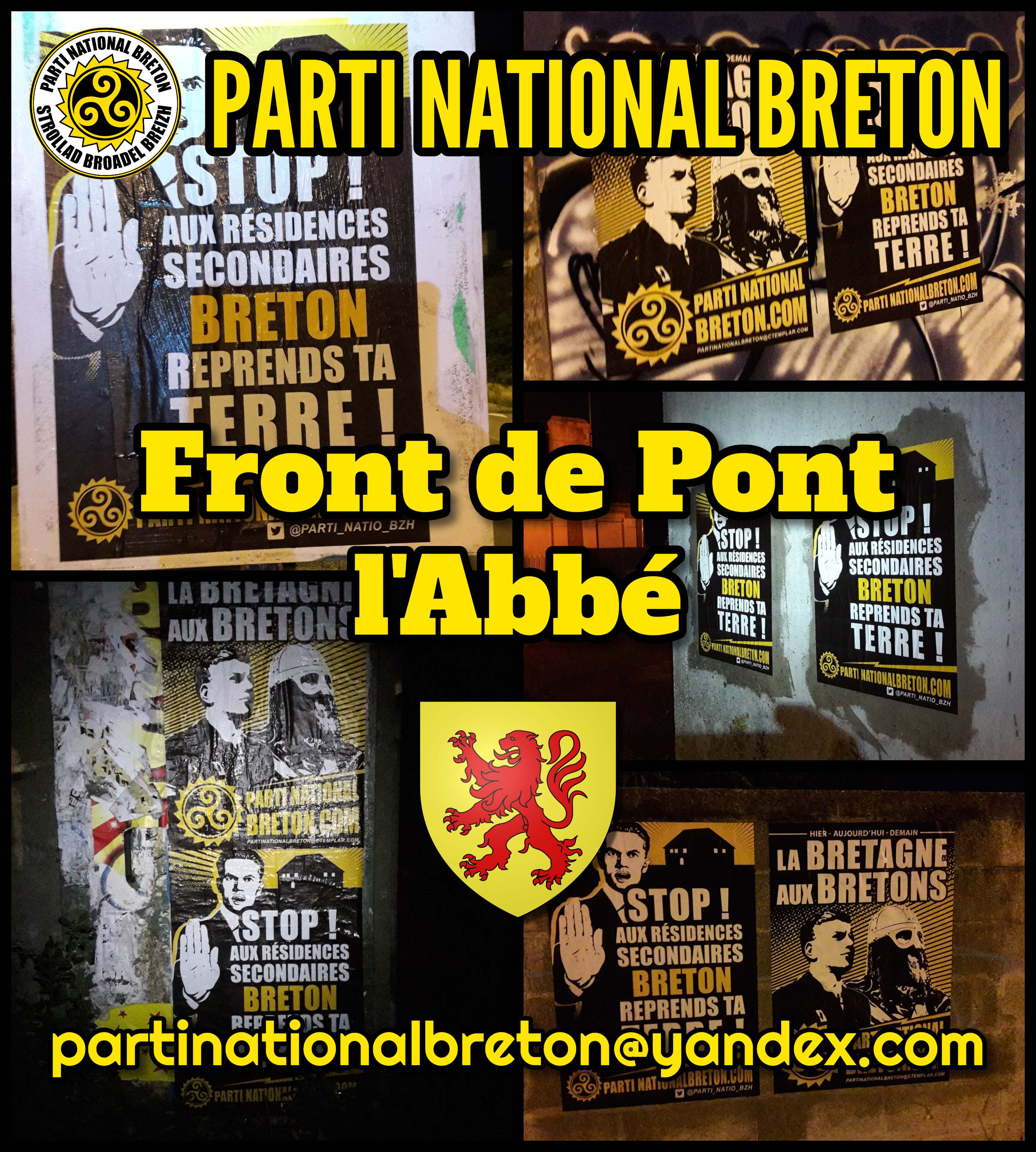 Action d’affirmation nationale bretonne dans le Pays Bigouden !