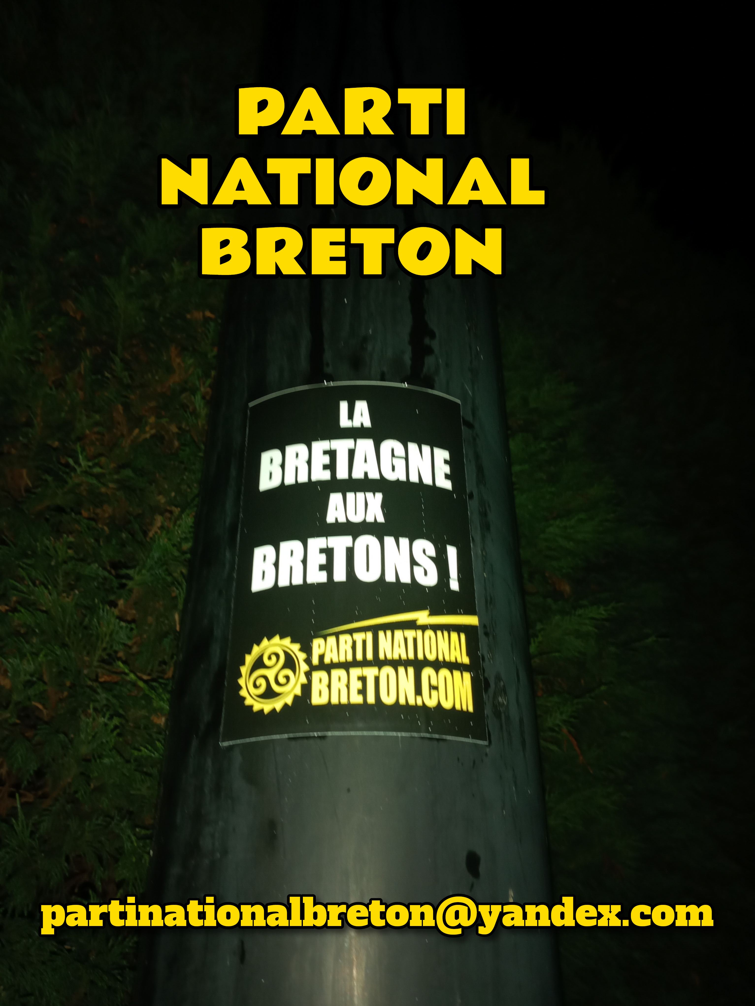 Rejoignez le Parti National Breton !