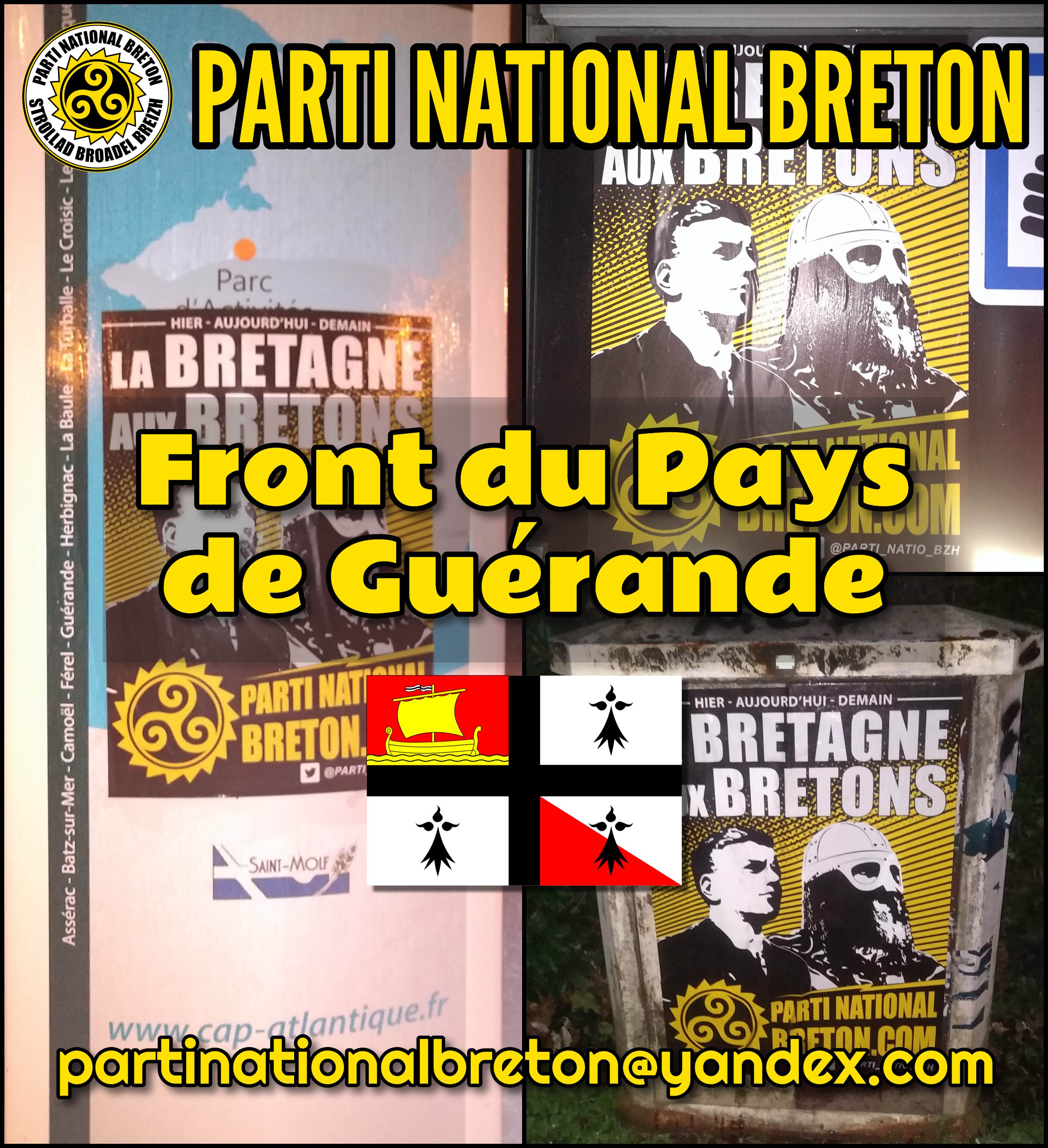 Action d’affirmation nationale bretonne dans le Pays de Guérande !