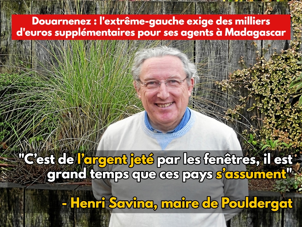 Douarnenez : face aux menaces de l’extrême-gauche, le Parti National Breton apporte son soutien à Henri Savina, maire de Pouldergat