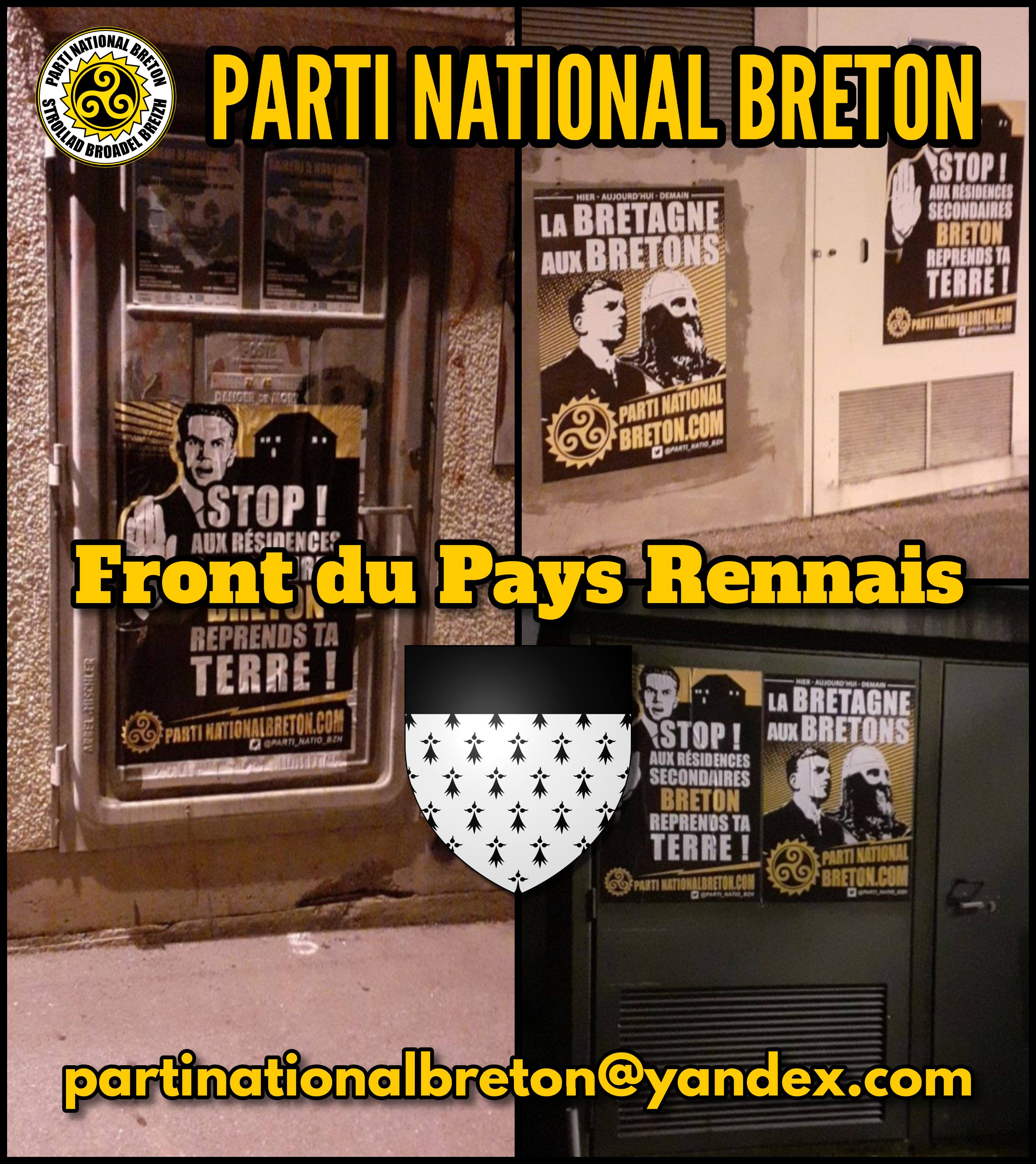 Action d’affirmation nationale bretonne dans le Pays Rennais !