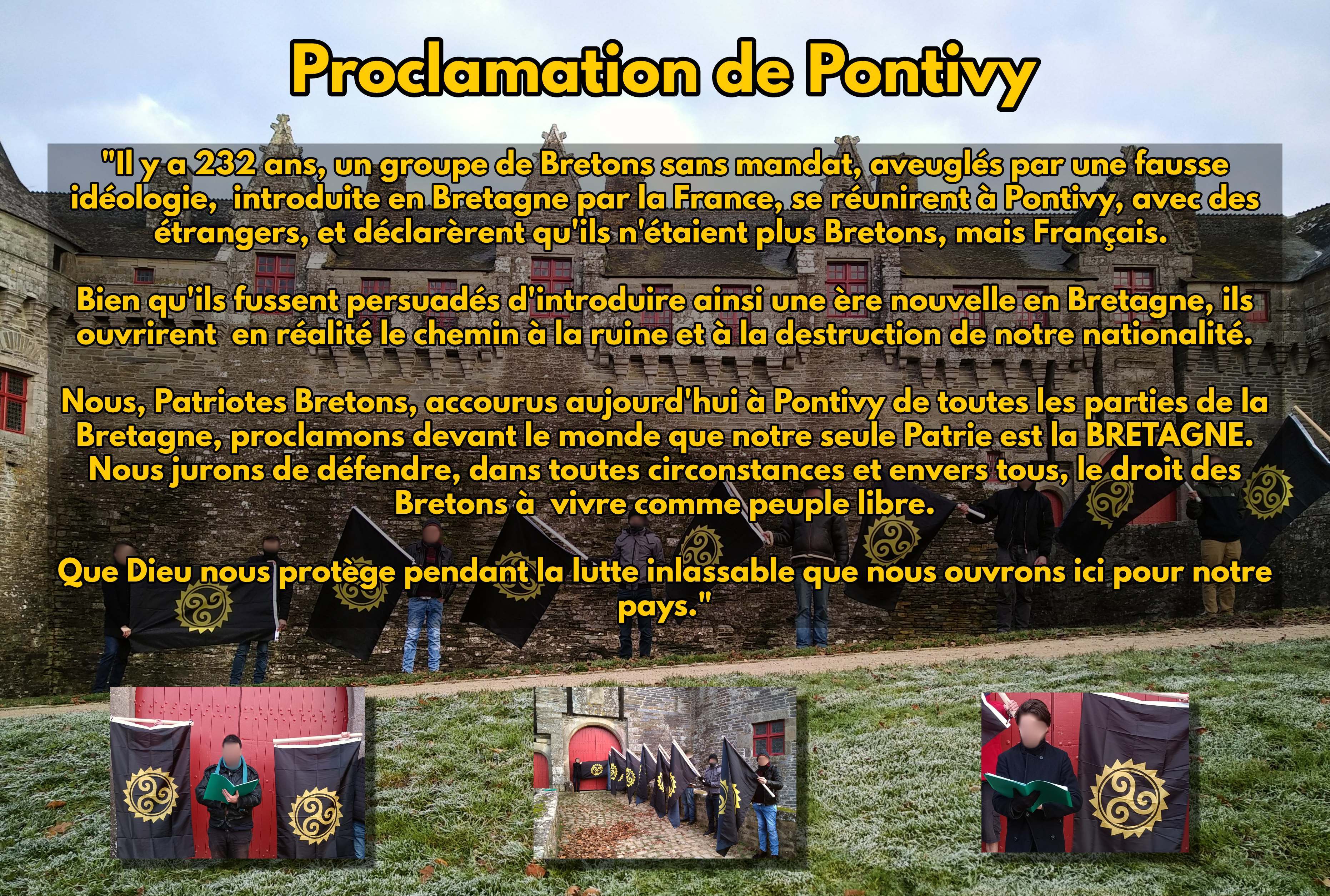 Proclamation de Pontivy du Parti National Breton