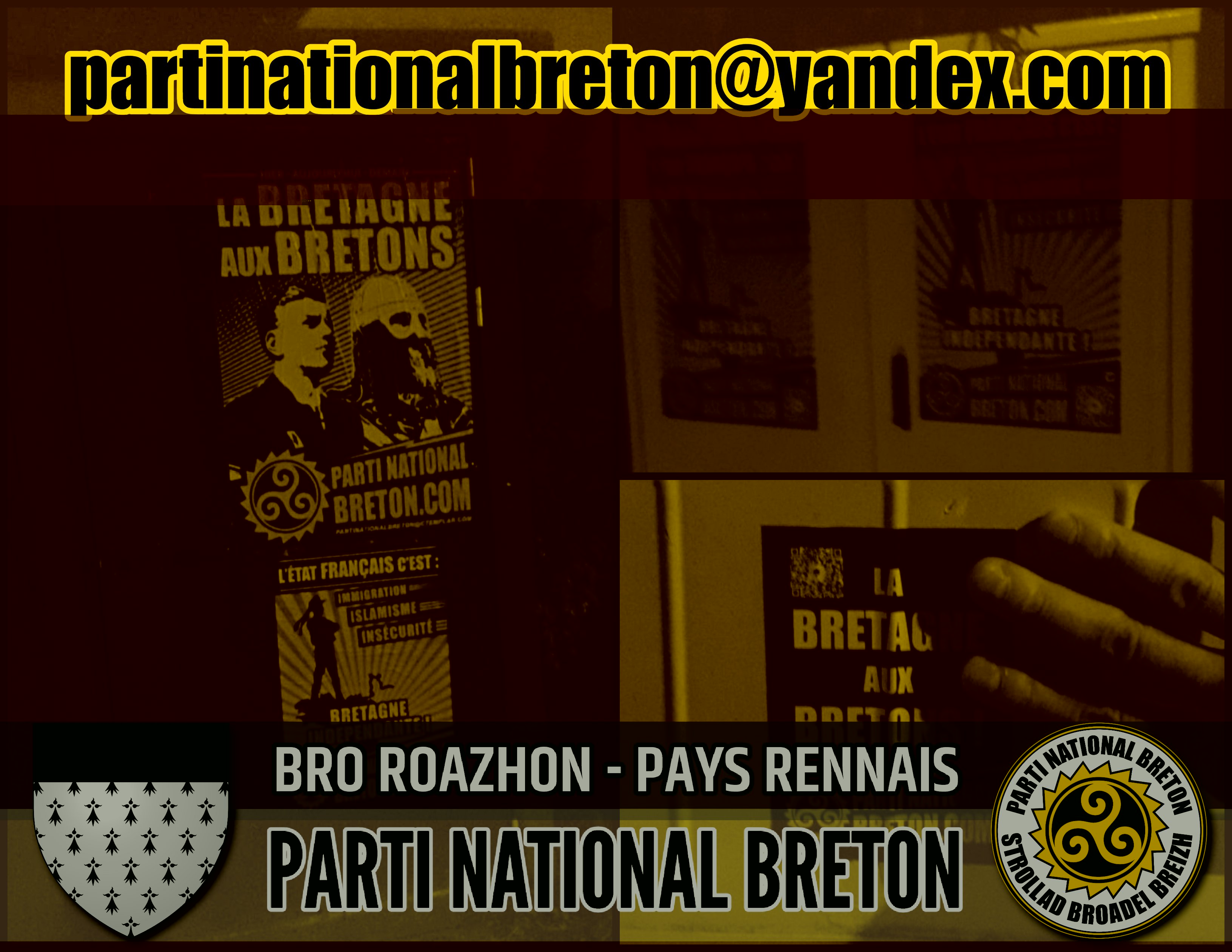Rennes : action d’affirmation nationale du PNB !