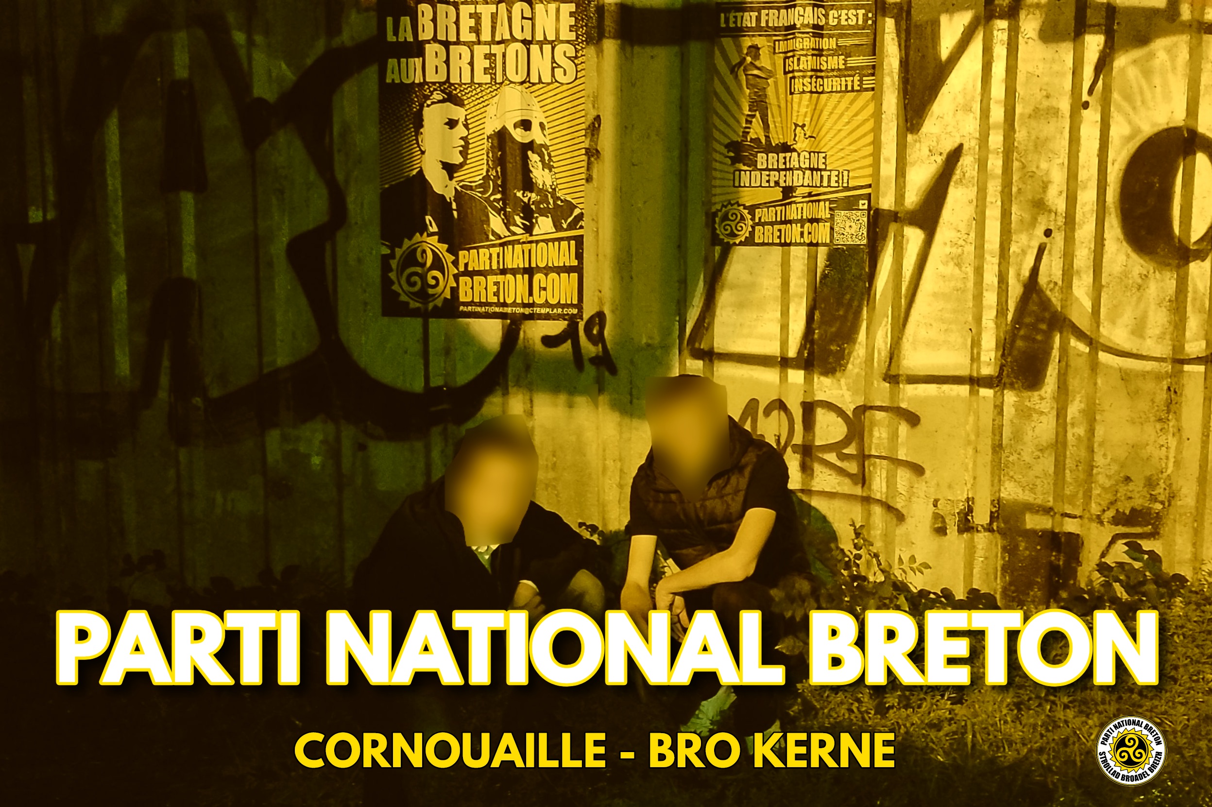 Action d’affirmation nationale bretonne en Cornouaille !