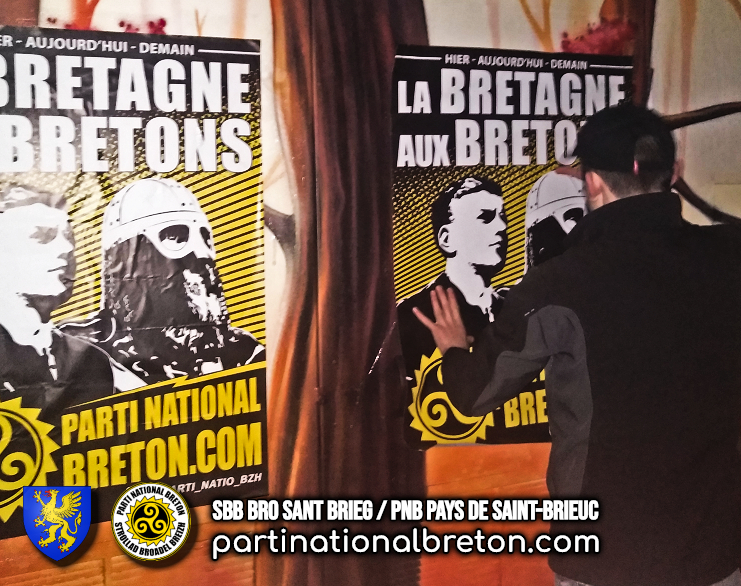 Pays de Saint-Brieuc : les militants du PNB sur le terrain !